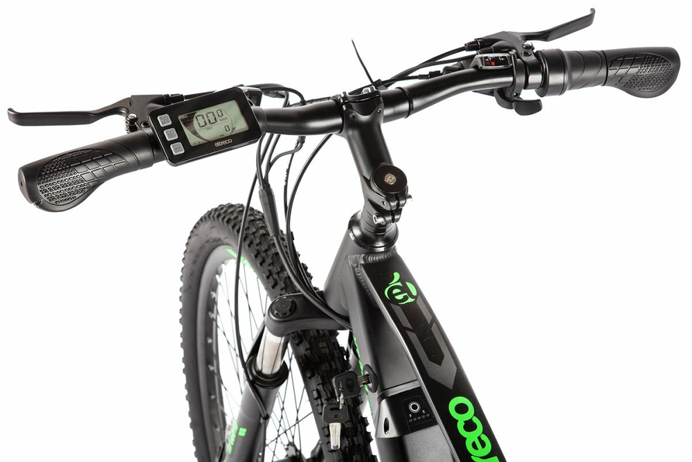 Электровелосипед Eltreco XT 600 Pro (Серо-синий-2666)