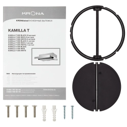 Встраиваемая вытяжка Krona KAMILLA T 500 BLACK