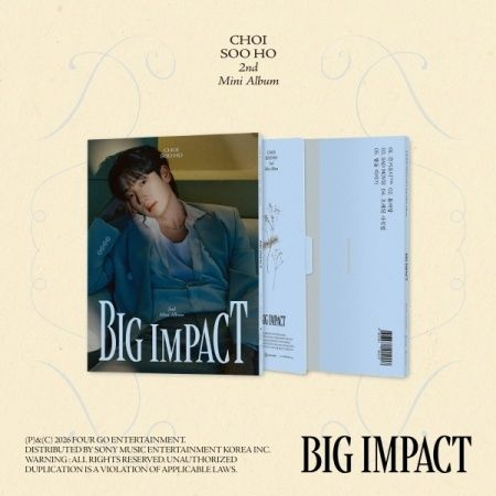 Альбом CHOI SOO HO - 2nd Mini Album PHOTOBOOK Version