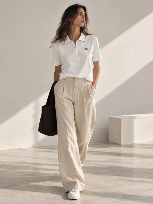 Хлопковое поло Lacoste, XS
