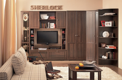 Гостиная Sherlock. Комплект 3, орех