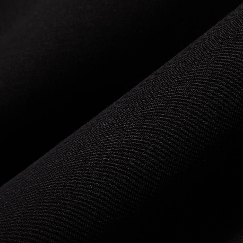 Женская теннисная толстовка Lacoste Oversized Double Face Jersey — black
