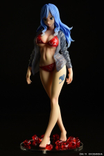 Фигурка Orca Toys FAIRY TAIL Juvia Lockser Gravure_Style Red Bikini!! Wet Sheer Shirt SP: Хвост Феи: Джувия Локсар (красный купальник)