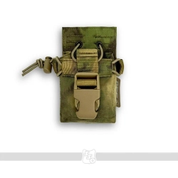 ПРС 2 MOLLE. Сумка под радиостанцию с утяжками и фастексом ССО