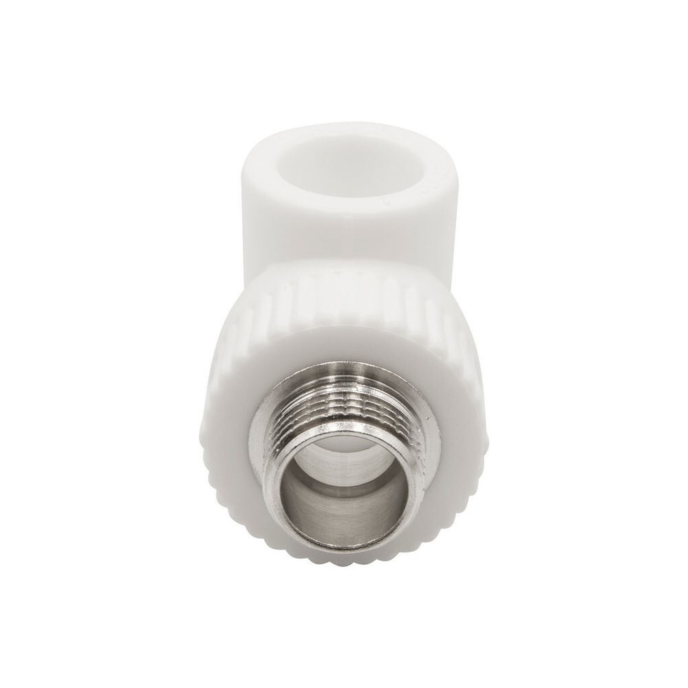 Уголок комб. нар 20х1/2'' EVER® БЕЛЫЙ (Россия)