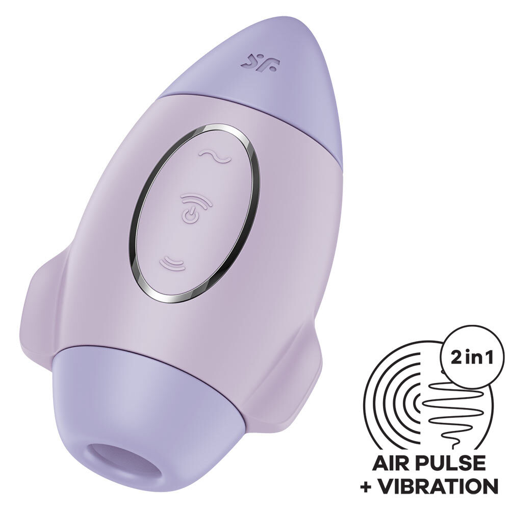 Вакуумный стимулятор Satisfyer Mission Control, фиолетовый