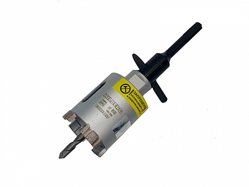 Коронка алмазная по бетону 60 мм в сборе с хвостовиком Hilberg Laser 4T (1 шт) Hilberg