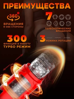 Мастурбатор автоматический с голосом, движением и вращением
