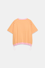 ФУТБОЛКА В ПОЛОСКУ СО СТОППЕРАМИ — ZARA