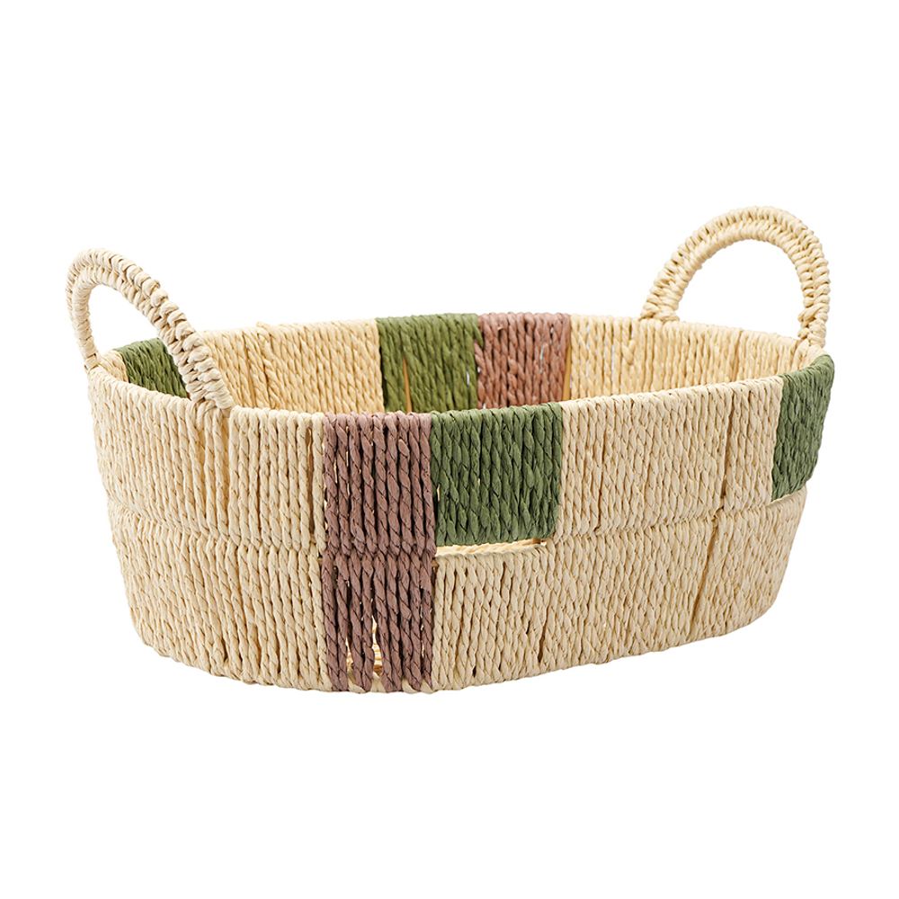 Корзина плетеная Tkano Bodhran Nature Ethnic tk24-st_ba0014