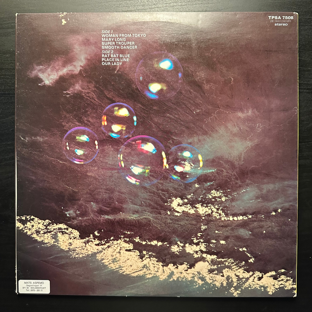 Deep Purple - Who Do We Think We Are (Скандинавия 1973г.)