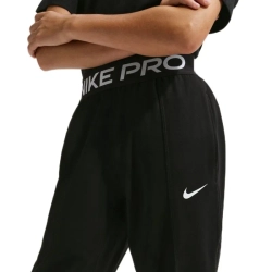 Штаны для мальчика теннисные Nike Kids Pro Dri-Fit Fleece - black/white/white