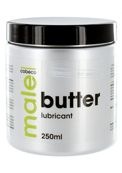 Анальный лубрикант MALE Cobeco Butter Lubricant - 250 мл.