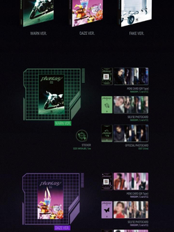 Альбом THE BOYZ - PHANTASY : PT.2 SIXTH SENSE 2nd Album PLATFORM 3 Version SET