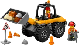 Конструктор LEGO City 60450 Желтый строительный колесный погрузчик