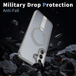 Прозрачный чехол Mesh Pro Magnetic Case для Samsung Galaxy A37 5G