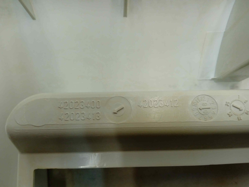 AWG235/1 кт179 Лицевая панель для стиральной машины Whirlpool AWG235/1 б/у
