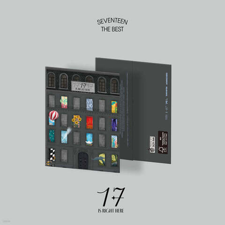 Альбом SEVENTEEN - BEST ALBUM '17 IS RIGHT HERE'