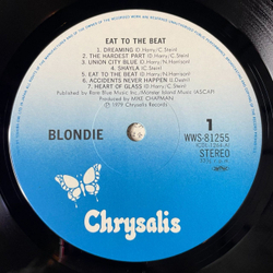 Винтажная виниловая пластинка LP Blondie Eat To The Beat (Japan 1979) (Obi) Heart Of Glass