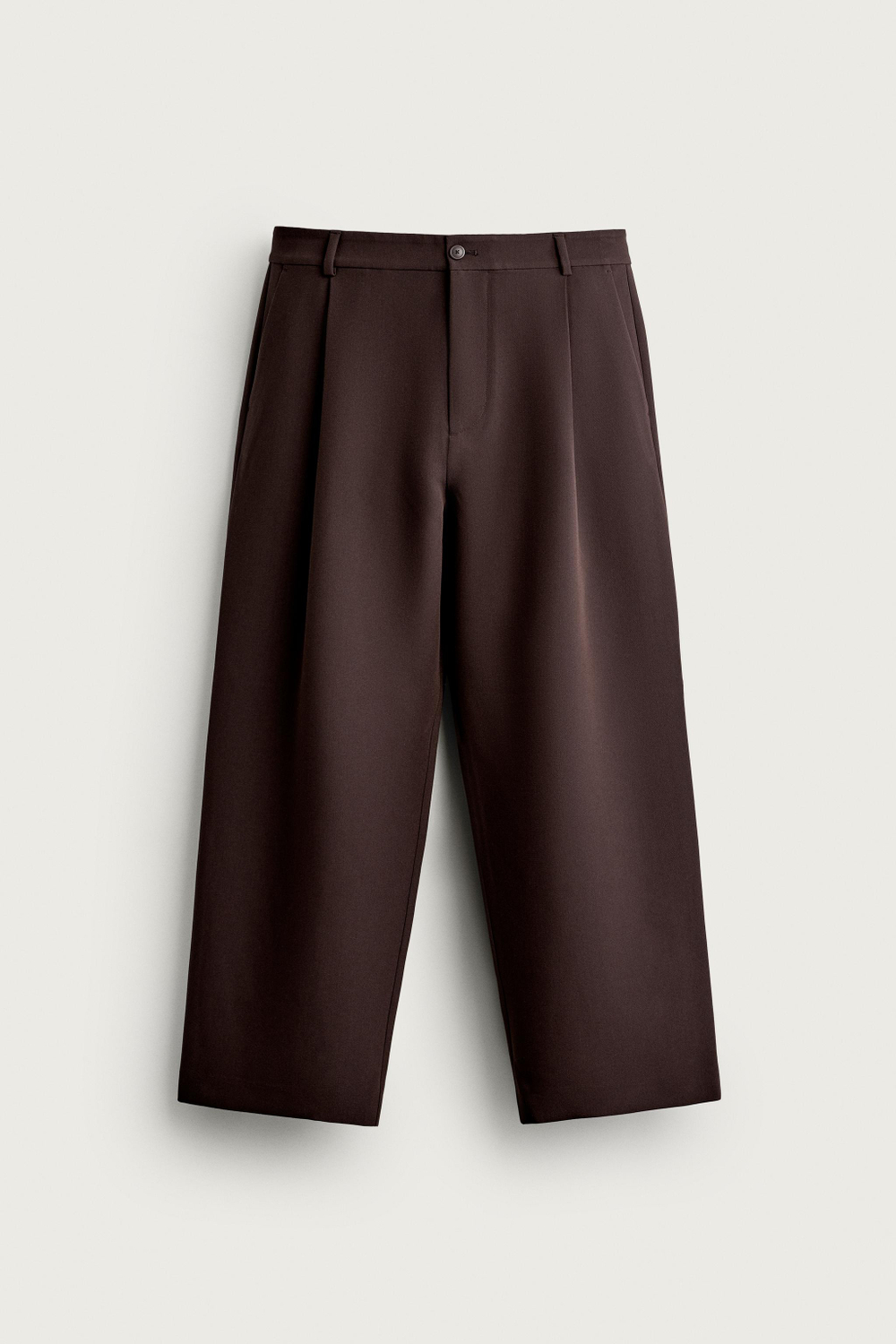 БРЮКИ RELAXED FIT СО СКЛАДКАМИ — ZARA · 8281/740