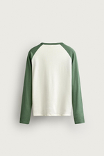 ФУТБОЛКА COLOR BLOCK ИЗ ХЛОПКА И ЛЬНА — ZARA · 5868/301