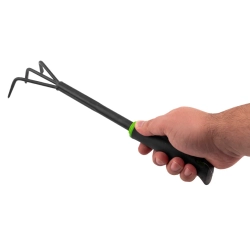Рыхлитель для почвы с пластиковой рукояткой(3-зуб.,L-360мм) WMC TOOLS WMC-TG2103024-B