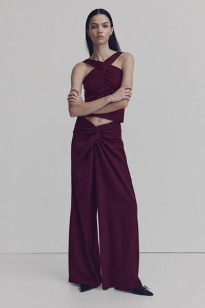 Брюки с витой деталью - H&M
