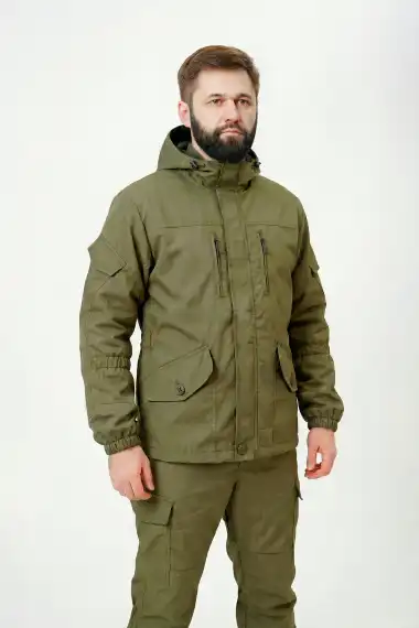 Костюм для активного отдыха прямого кроя (куртка+брюки) Горка 5 ТОРНАДО, Песок