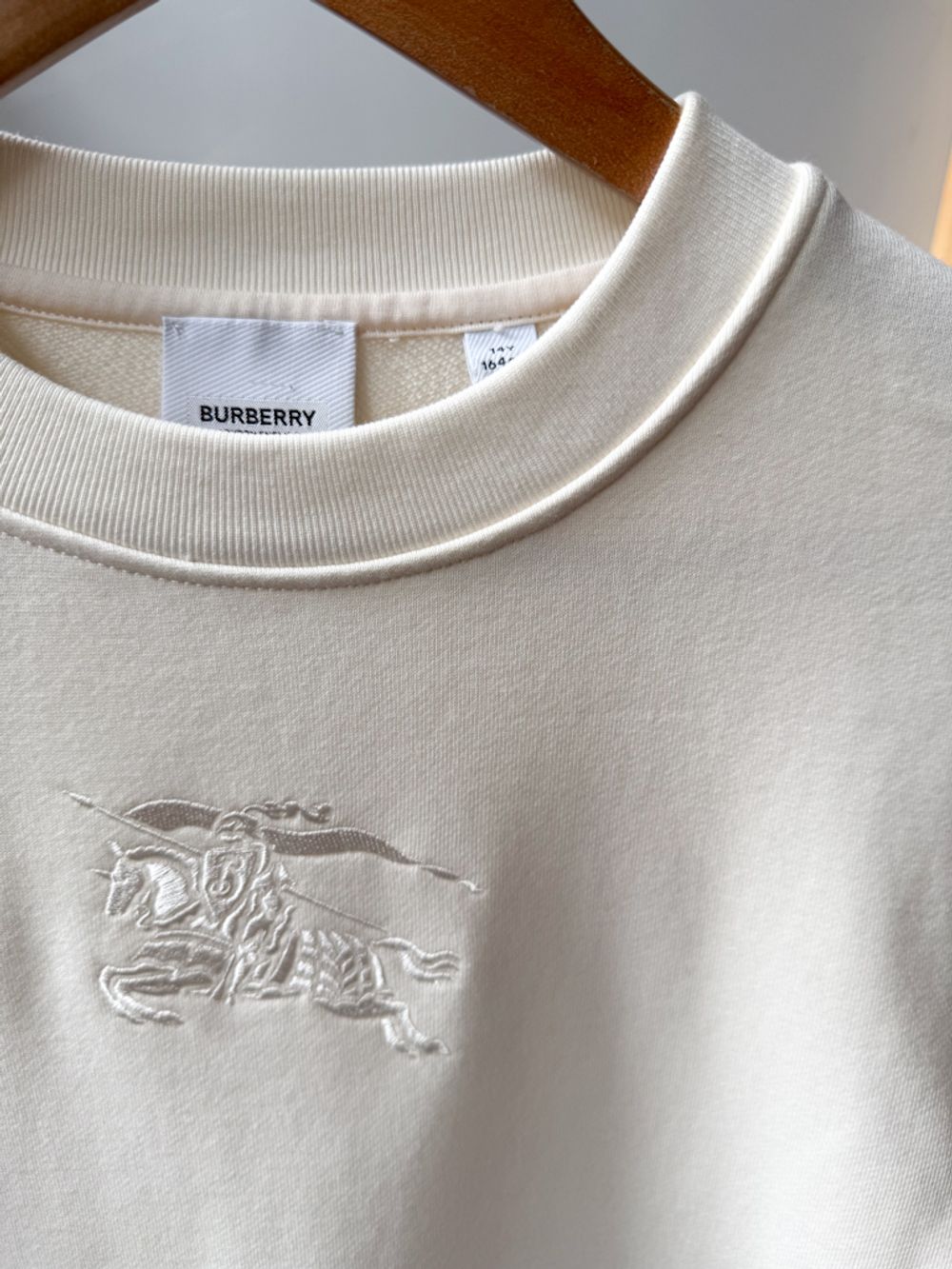 Новый хлопковый свитшот Burberry, 164