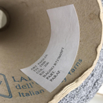 PAGLIA - LANIFICIO dell' OLIVO; 80% хлопок, 18% п/а, 2% люрекс; 250м/100гр; col. 206, цвет: серый с добавлением тонкой черной ниточки п/а и серебристым люрексом; S711 MP