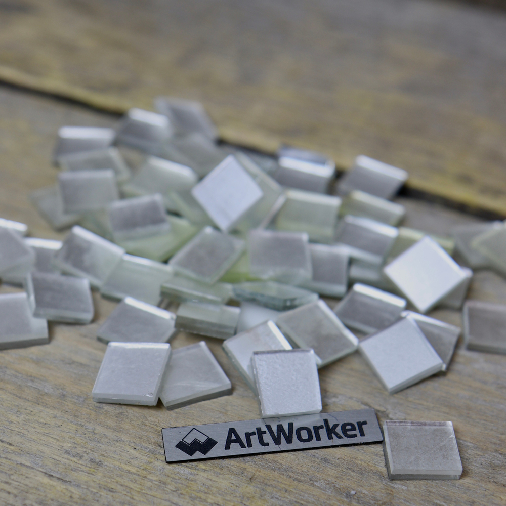 Серебряная смальта материал серебро артикул SW-08 ArtWorker