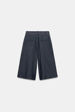 УДЛИНЕННЫЕ ШОРТЫ С КОНТРАСТНОЙ ОТСТРОЧКОЙ — ZARA