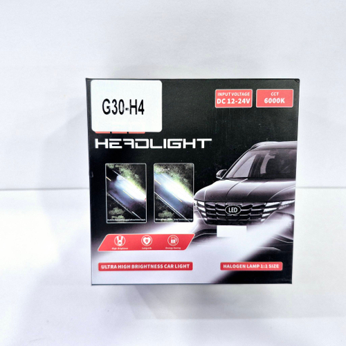 H4 / Комплект светодиодных ламп (H4) G30 LED 12V 60W 7200LM (2 шт./ комплект)