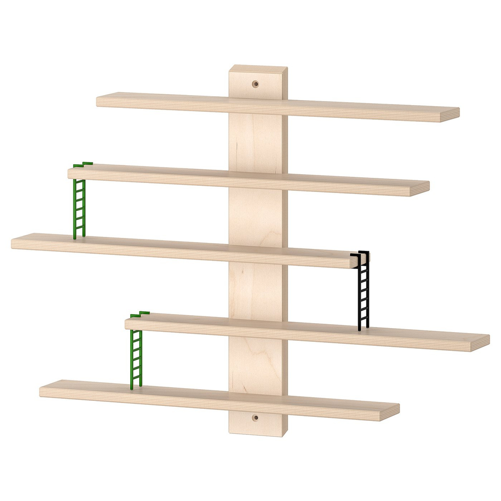 IKEA LUSTIGT  (ИКЕА ЛУСТИГТ)  -  Настенная полка 37х37 см