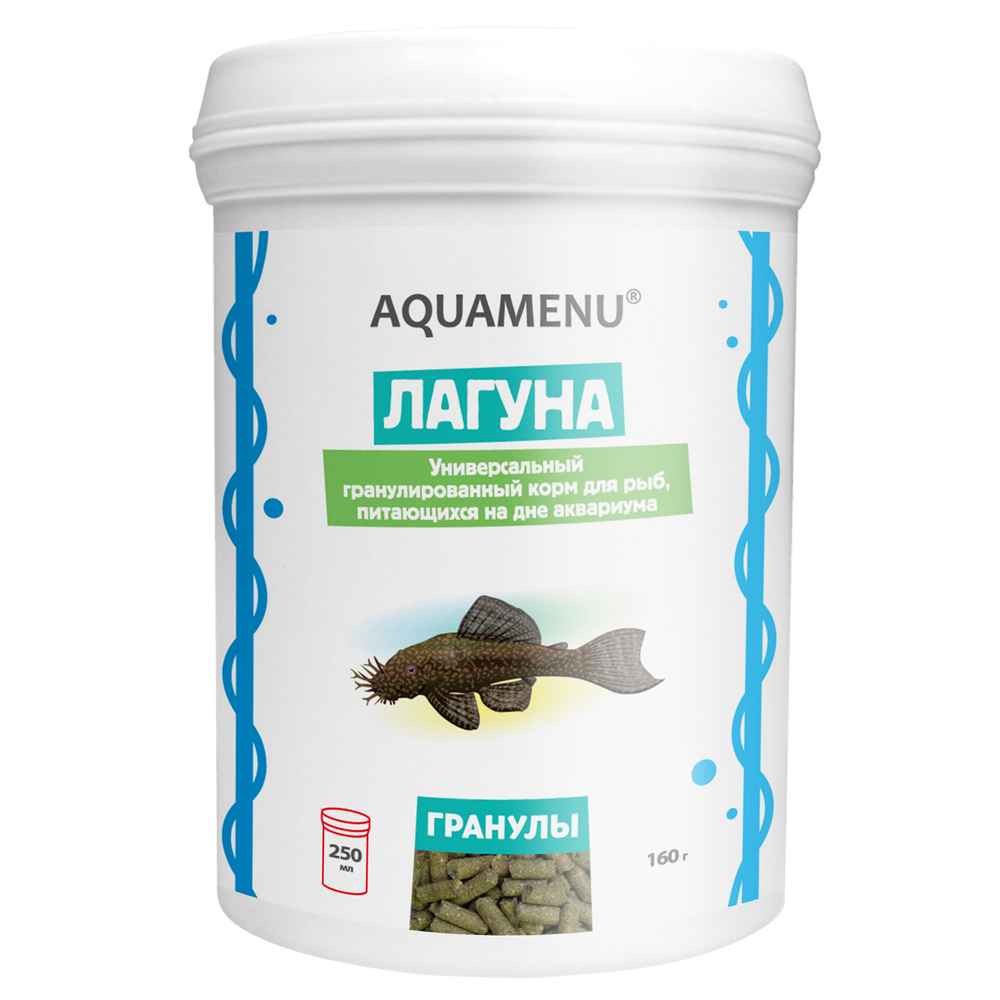 Aquamenu Лагуна для донных рыб 250 мл