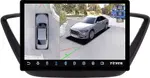 Магнитола для Hyundai Solaris 2 2017-2020 (штатная КЗВ, рамка черная матовая) - Teyes CC3-2K-360 монитор 13" 2K QLED на Android 10, Быстрая, CarPlay, 4G SIM-слот, 4 камеры в комплекте