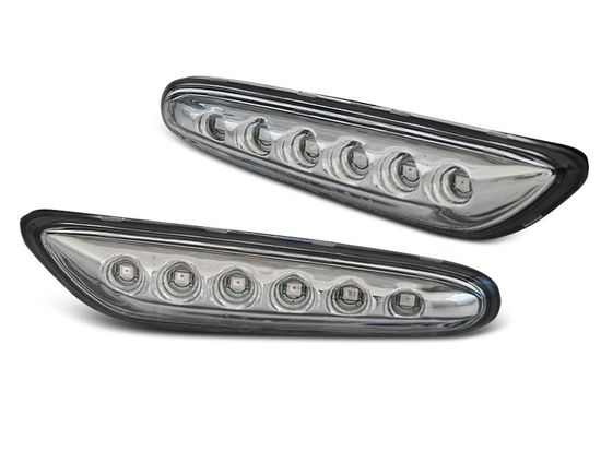 Повторители указателей поворота для BMW 3 E46 Limousine / Touring (01-05) LED хромированные