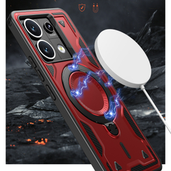 Чехол Magneto Case с кольцом для Poco X6