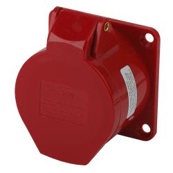 Розетка ЭРА R(IN)-16-3P-PE-N-IP44 стационарная внутренняя 415 3Р+РЕ+N 16А 380В IP44 | Электротовары