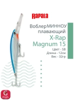 Воблер X-Rap Magnum 10, 11см, 22гр, цвет HH, плавающий