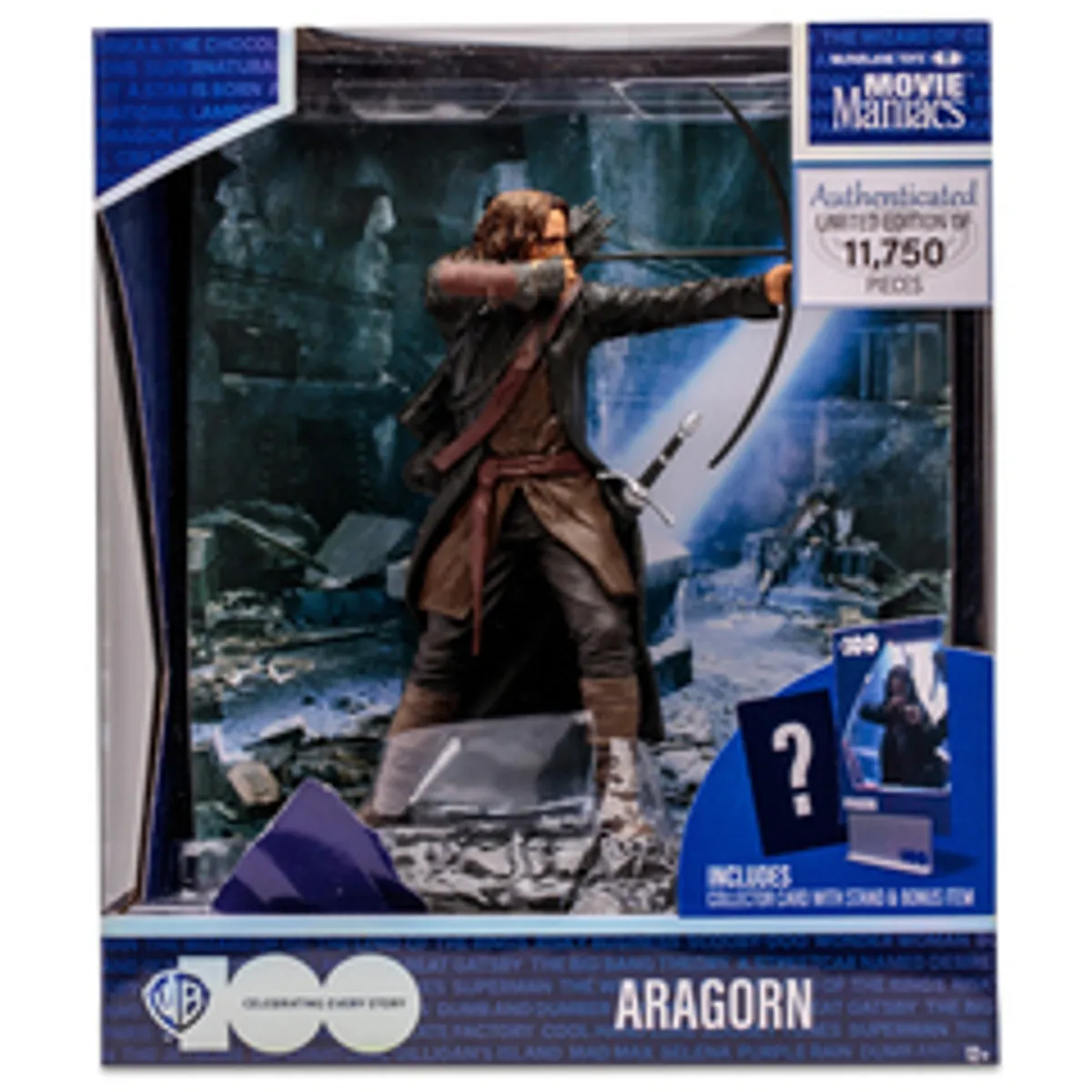 Фигурка McFarlane Toys Movie Maniacs WB 100. Lord of the Rings: Aragorn