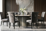Стол обеденный Garda Decor раскл.керам.столешница 190(50+50)*98*76 см
