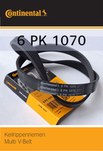 Ремень генератора Continental 6PK1070