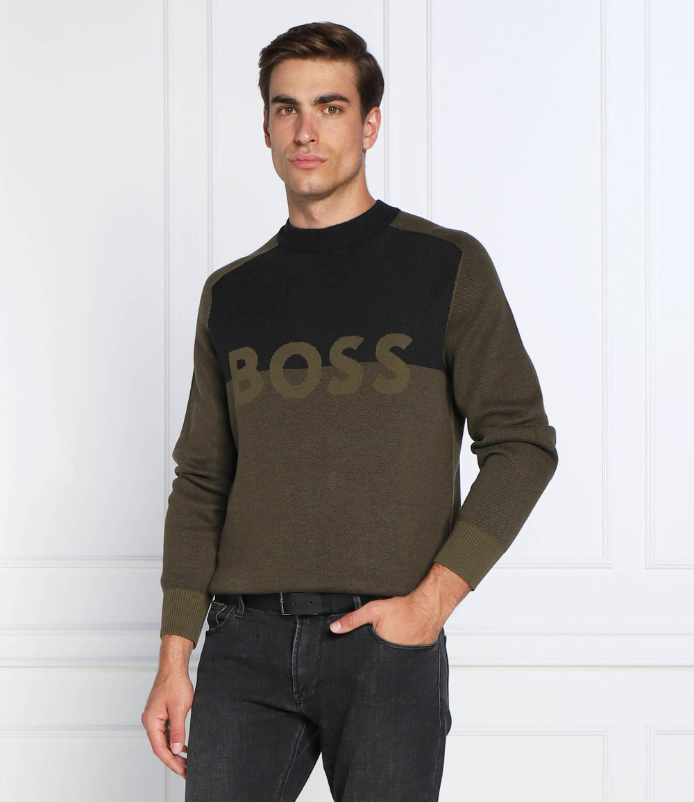 свитер asave BOSS ORANGE - оливковый(50474884)