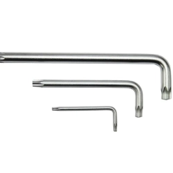 Ключ Г-образный TORX длинный T45H с отверстием RockForce##Rock FORCE RF-76745L