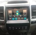 Магнитола для Lexus GX470 J120, Toyota Land Cruiser Prado 120 (климат на большом экране) - Kuberg QLed, Android 13, Быстрейшая, CarPlay, SIM-слот
