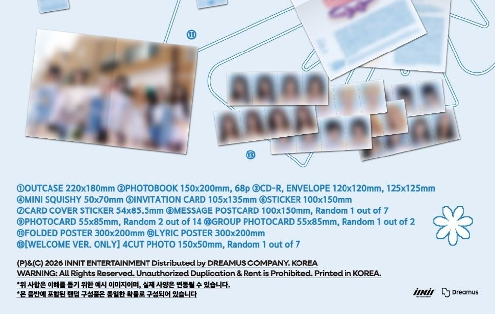 (ПРЕДЗАКАЗ) Альбом OURBIRTHDAY - OUR BIRTHDAY 1st Single Album PHOTOBOOK RANDOM Version