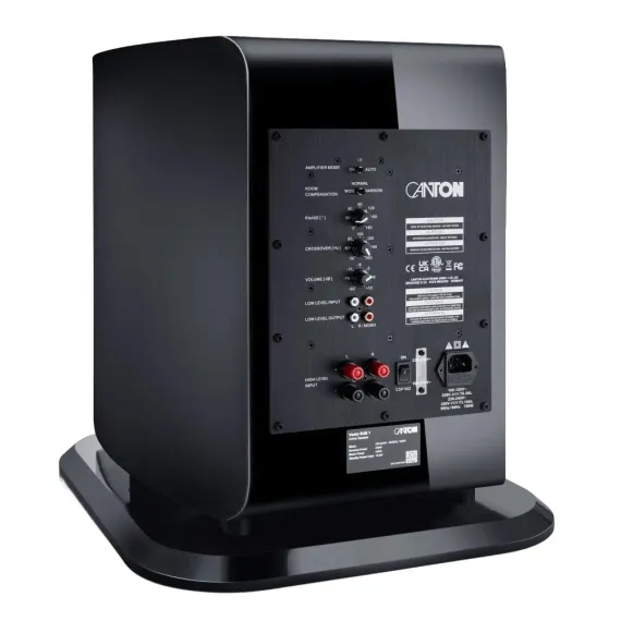 Canton Vento SUB 1 Black High Gloss