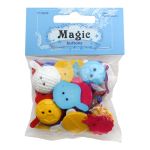 Украшения декоративные: пуговицы Спорт, 30 г, Magic Buttons (Яркие цвета) IBB52-W2