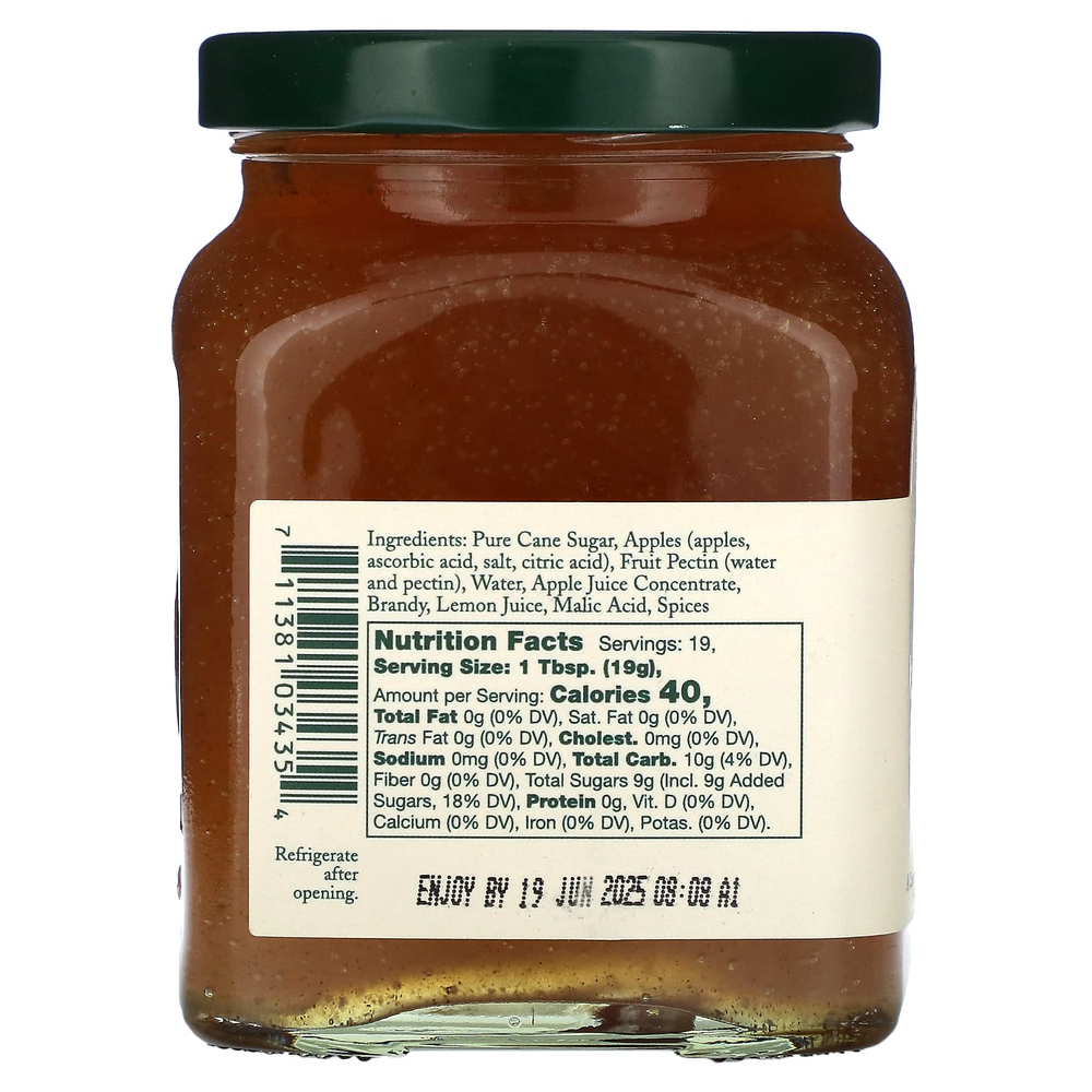 Stonewall Kitchen, яблочный джем с корицей, 354 г (12,5 унции)
